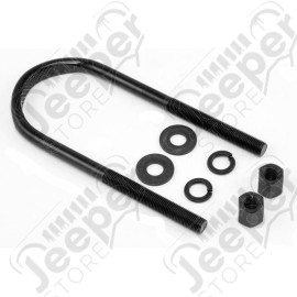 Suspension Leaf Spring U-Bolt, Rear; 41-71 Willys/Jeep, for Dana 44
