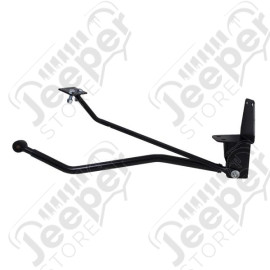 Steering Track Bar/Frame Stiffener Kit; 84-01 Jeep Cherokee XJ