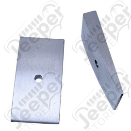 Suspension Leaf Spring Shim Kit, Rear, 6 Degree, 2.5 Inches Wide