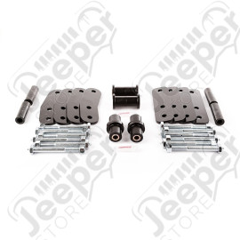 Suspension Leaf Spring Shackle Kit, Rear; 87-95 Jeep Wrangler YJ