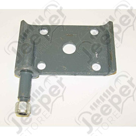 Suspension Leaf Spring Plate, Rear, Right; 41-71 Willys/Jeep