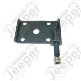 Suspension Leaf Spring Plate, Rear, Left; 41-71 Willys/Jeep