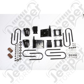 Suspension Leaf Spring Mount Kit, Rear; 76-86 Jeep CJ