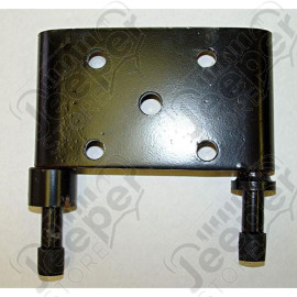 Suspension Leaf Spring Plate, Left; 76-86 Jeep CJ