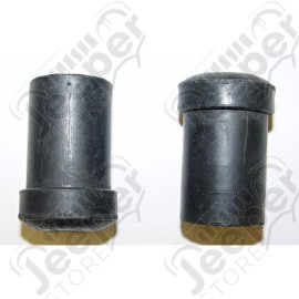 Suspension Leaf Spring Shackle Bushing, Rear; 76-86 Jeep CJ