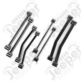 Suspension Control Arm Kit; 07-18 Jeep Wrangler JK/JKU