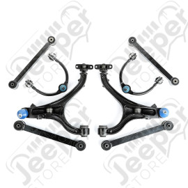 Suspension Control Arm Kit; 05-10 Jeep Grand Cherokee/Commander WK/XK