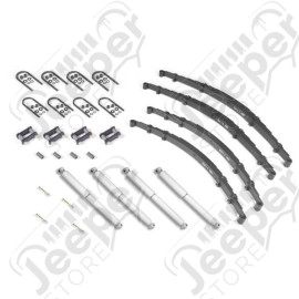 Suspension Leaf Spring Kit; 59-75 Jeep CJ