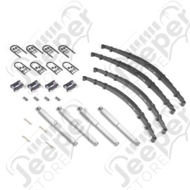 Suspension Leaf Spring Kit; 52-57 Willys M38-A1