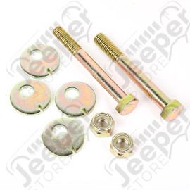 Control Arm Camber Bolt Kit, Front, Lower; 07-18 Wranglers