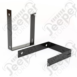 Brake Hose Relocation Bracket Kit, Front; 11-18 Jeep Wrangler JK
