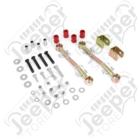 Suspension Stabilizer Bar Link Kit, Front, 4 Inch Lift; 97-06 Jeep TJ