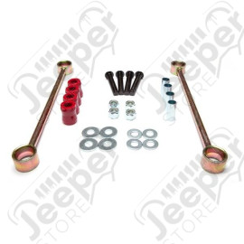 Suspension Stabilizer Bar Link Kit, Rear, 4 Inch Lift; 07-18 Jeep JK