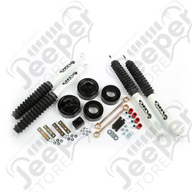 Suspension Lift Kit, Spacer, 1.75 Inch, Shocks; 07-18 Jeep Wrangler JK