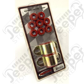 Suspension Stabilizer Bar Bushing Kit, Front, Red, 15/16 In; 76-86 CJ
