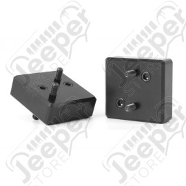Engine Mount Kit, Aluminum; 74-91 Jeep SJ