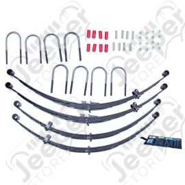 Suspension Lift Kit, 4 Inch, No Shocks; 55-75 Jeep CJ5/CJ6