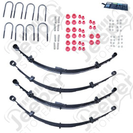 Suspension Lift Kit, 4 Inch, No Shocks; 76-86 Jeep CJ5/CJ7/CJ8