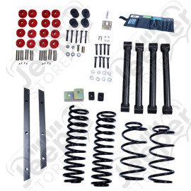 Suspension Lift Kit, 2 Inch, No Shocks; 97-02 Jeep Wrangler TJ