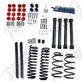 Suspension Lift Kit, 2 Inch, No Shocks; 03-06 Jeep Wrangler TJ
