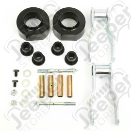Suspension Coil Spring Spacer Kit, 2 Inch Lift; 84-01 Jeep Cherokee XJ