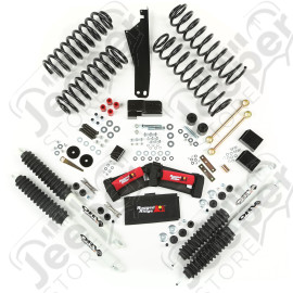 Suspension Lift Kit, 2.5 Inch, Shocks; 07-18 Jeep Wrangler JK