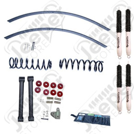 Suspension Lift Kit, 3 Inch, Shocks; 84-01 Jeep Cherokee XJ
