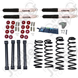 Suspension Lift Kit, 3 Inch, Shocks; 93-98 Jeep Grand Cherokee ZJ
