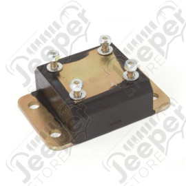 Transmission Mount, Black; 97-06 Jeep Wrangler TJ