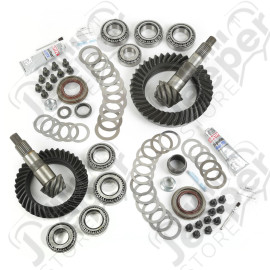Ring and Pinion Kit, 4.88 Ratio; 07-18 Jeep Wrangler, for Dana 30/44