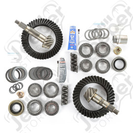 Ring and Pinion Kit, 4.56 Ratio; 97-06 Wrangler, for Dana 44/44