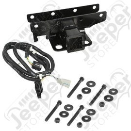 Trailer Hitch Kit, With Wiring Harness; 07-18 Jeep Wrangler JK/JKU