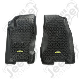 All Terrain Floor Liner, Front Pair, Black; 99-04 Grand Cherokee WJ