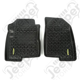 All Terrain Floor Liner, Front Pair, Black; 07-17 MK/Dodge Caliber