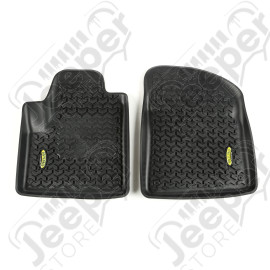 All Terrain Floor Liner, Front Pair, Black; 14-18 Jeep Cherokee KL