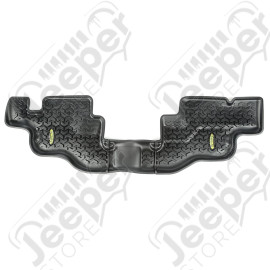 All Terrain Floor Liner, Rear, Black; 76-95 CJ-7/Wrangler YJ