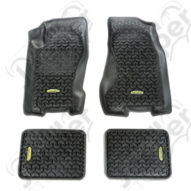All Terrain Floor Liner Kit, Black; 99-04 Jeep Grand Cherokee WJ