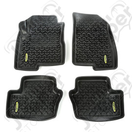 All Terrain Floor Liner Kit, Black; 07-17 Compass/Patriot MK/Caliber