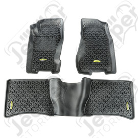 All Terrain Floor Liner Kit, Black; 99-04 Jeep Grand Cherokee WJ