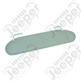 Sun Visor Kit, Gray; 72-86 Jeep CJ5/CJ7/CJ8