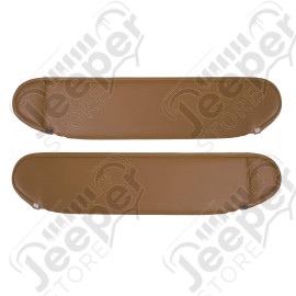 Sun Visor Kit, Spice; 87-95 Wrangler YJ