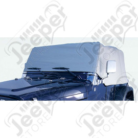 Cab Cover, Gray; 76-86 Jeep CJ7