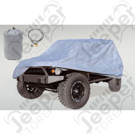 Car Cover, Full Kit; 81-18 Jeep CJ8/Wrangler Unlimited LJ/JK