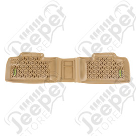 All Terrain Floor Liner, Rear, Tan; 11-18 Jeep WK2/Dodge Durango