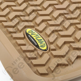 All Terrain Floor Liner, Rear, Tan; 05-10 Grand Cherokee/Commander
