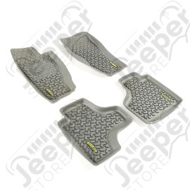 All Terrain Floor Liner Kit, Gray; 08-12 Jeep Liberty KK