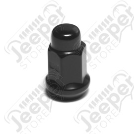 Wheel Lug Nut, Black, 1/2-20, Universal