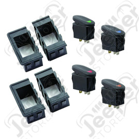 Rocker Switch Housing Kit, Universal