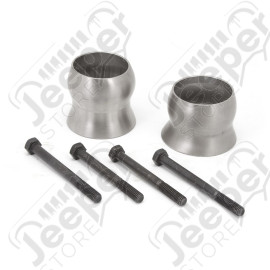 Exhaust Spacer Kit, 2.5 Inch lift; 12-18 Jeep Wrangler JK/JKU