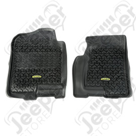 All Terrain Floor Liner, Front Pair, Black; 99-06 GM Truck/SUV